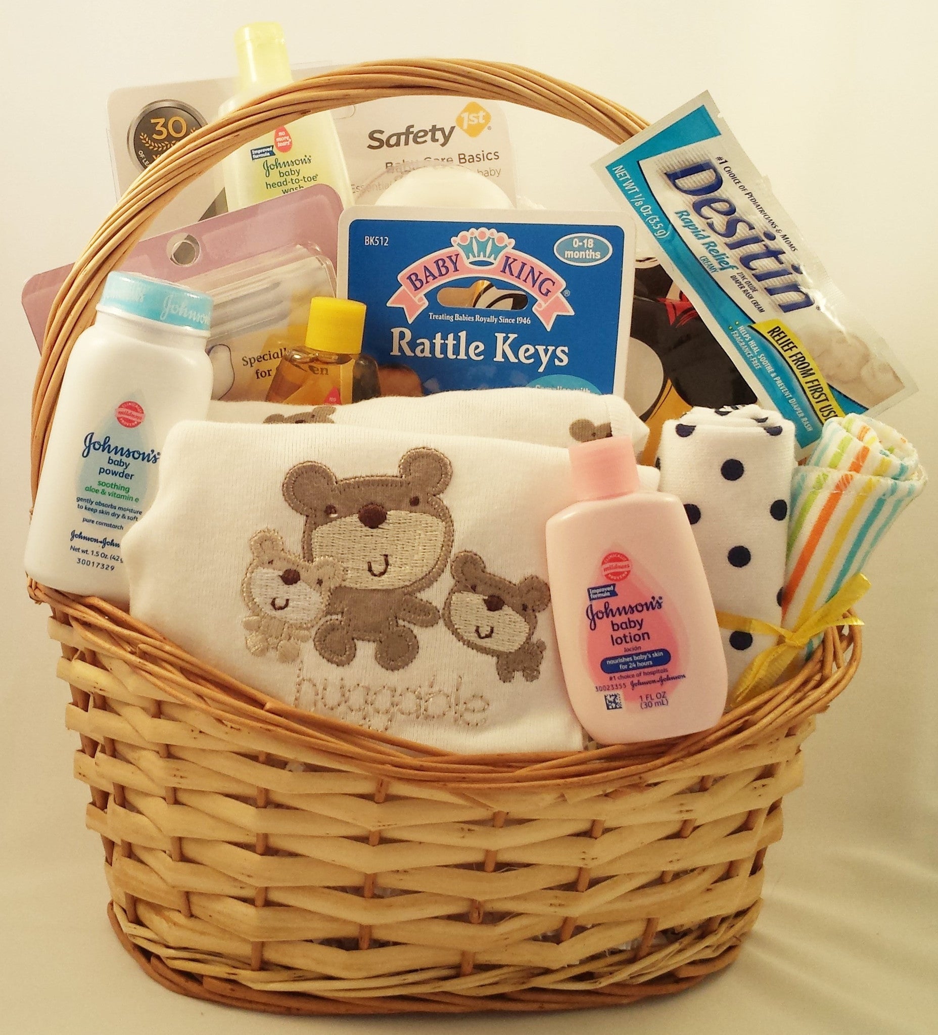 Baby Shower Gifts for Boys Girls - Baby Gift Basket for New Born, Unique  Baby Boy Gifts & Baby Girl Gifts, Baby Essentials Gift Set Include Baby